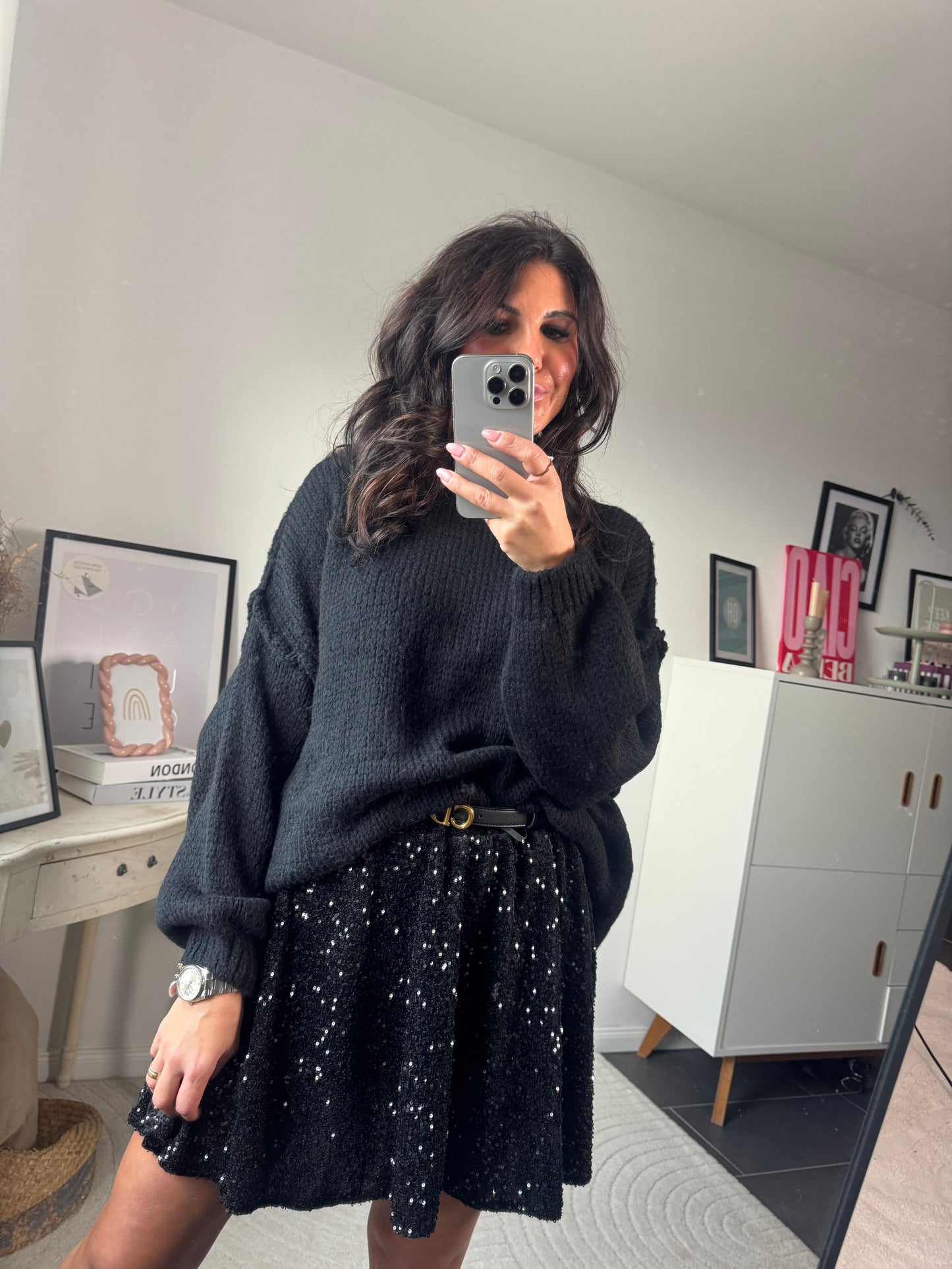 Pullover "Nero Cozy"