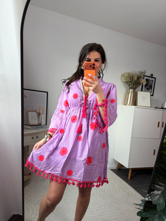 Kleid "Lila Bohemia"