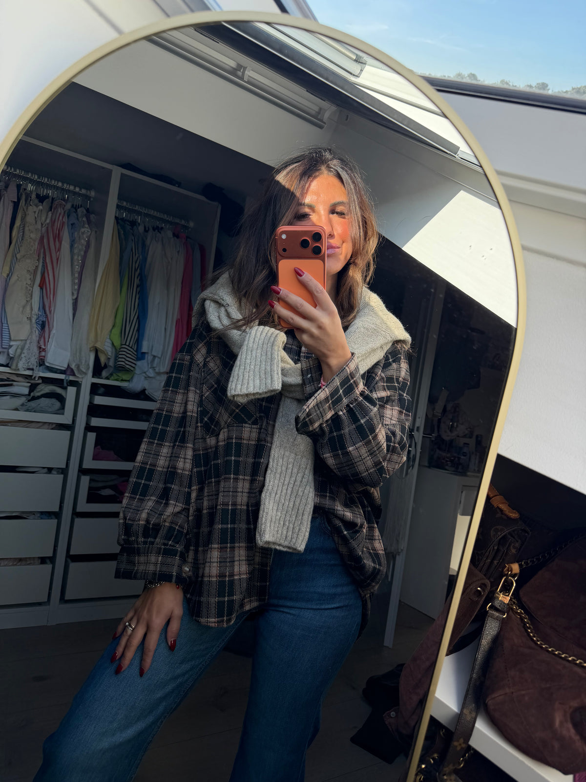 Hemd "Camicia Autunno"
