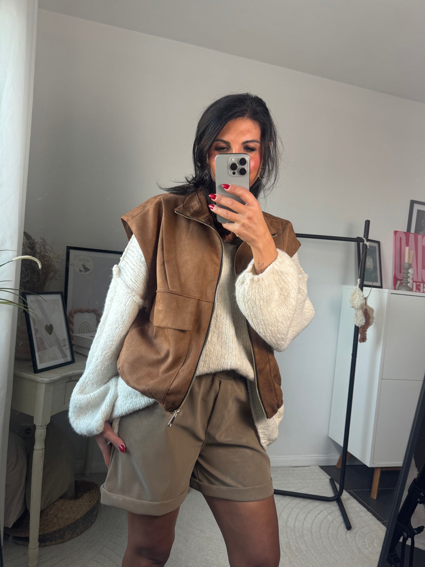 Weste "Terra di Caramello"