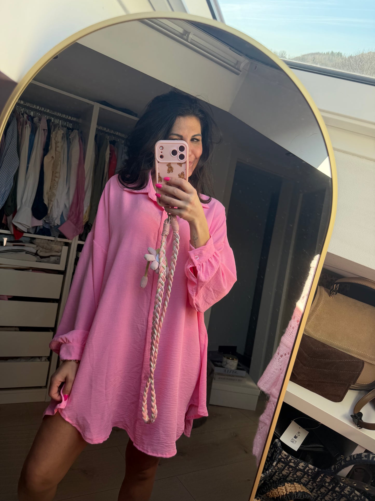 Longbluse "Dolce Rosa"