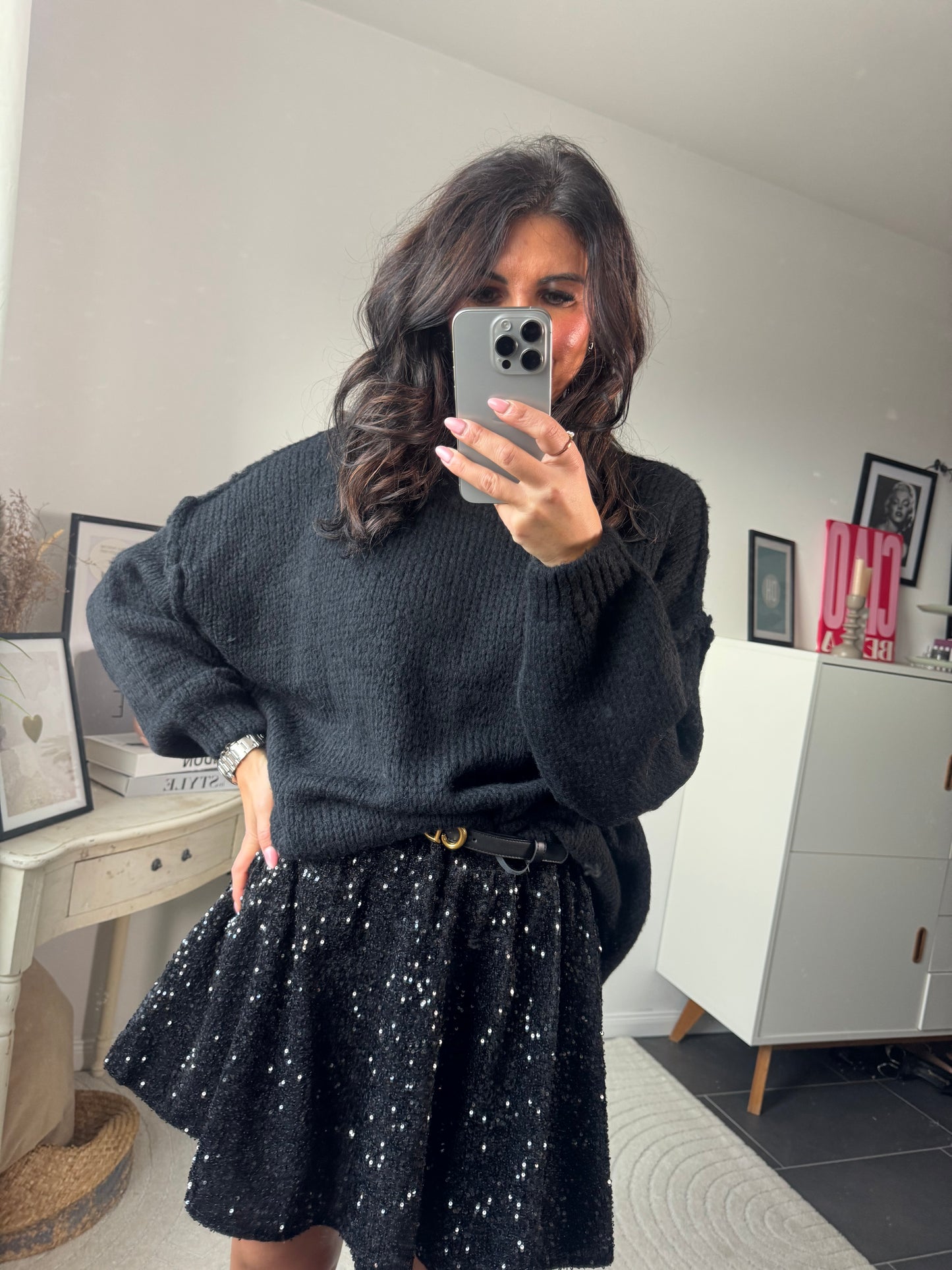 Pullover "Nero Cozy"