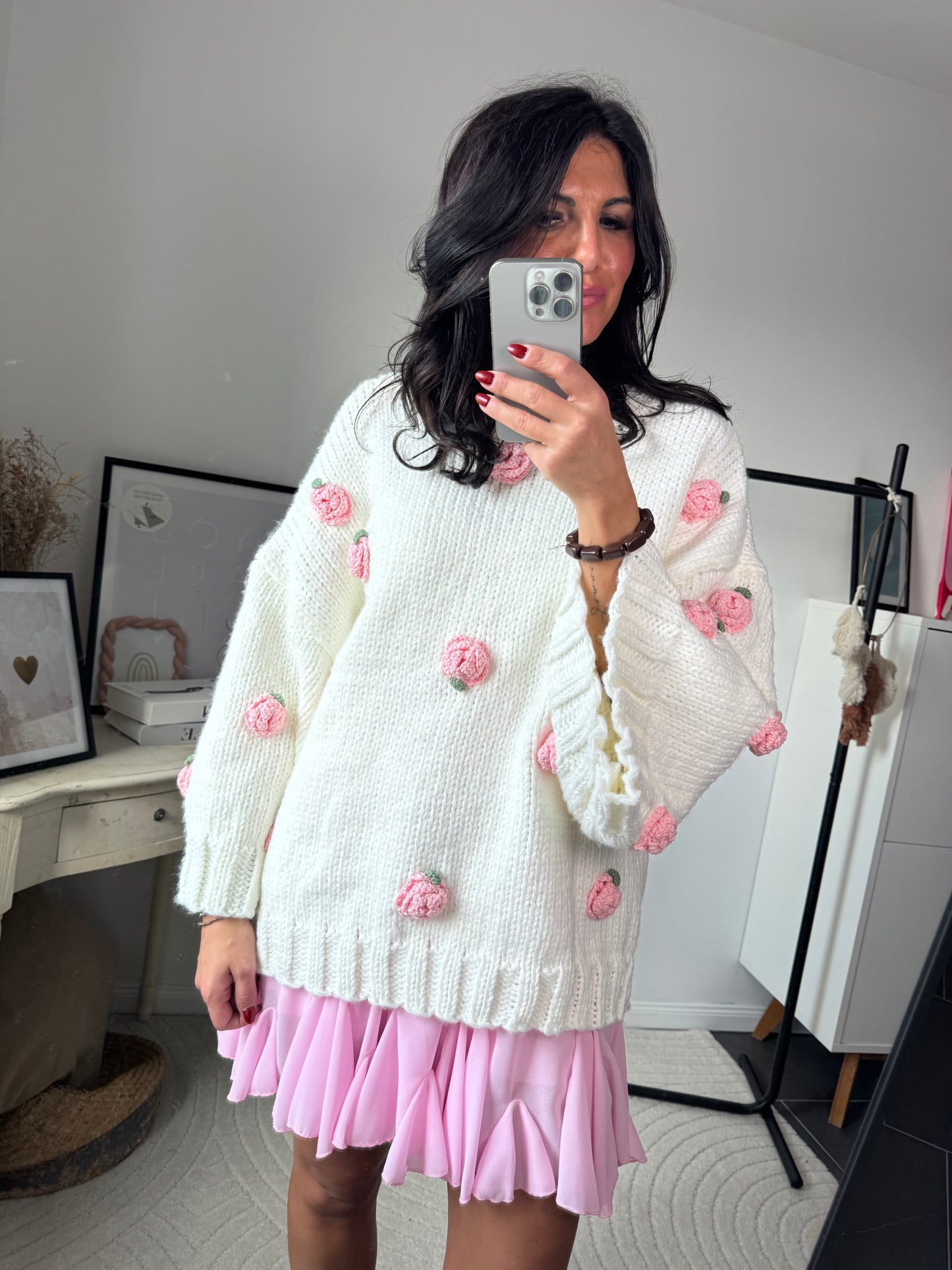 Pullover "Rosa Bloom"