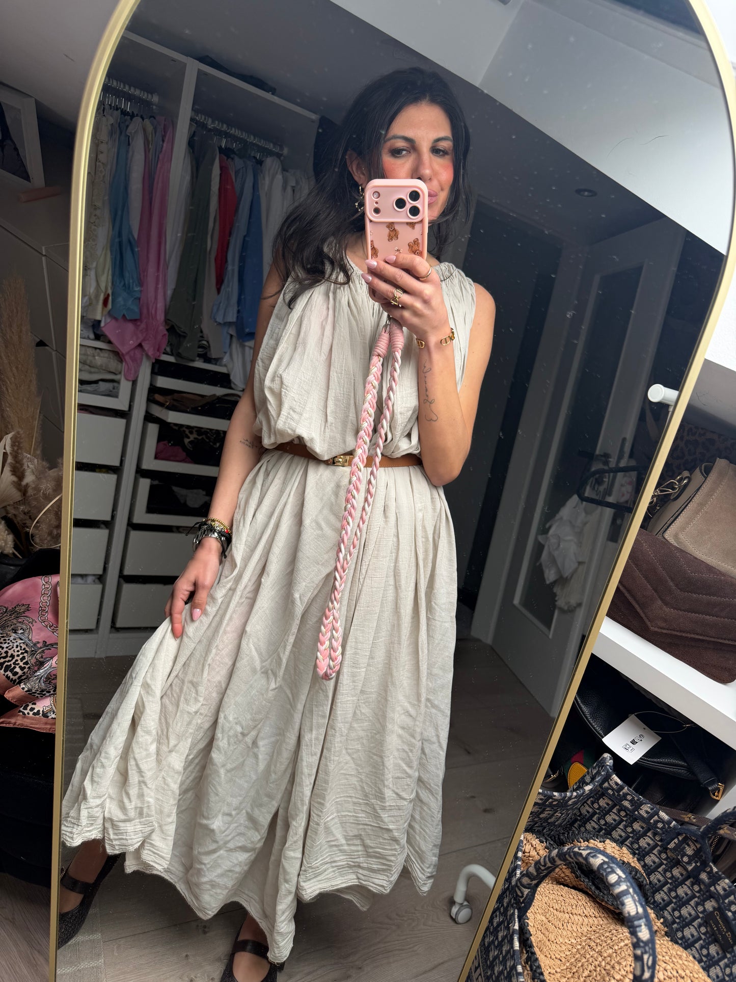 Kleid "Soft Sand Flow Dress"