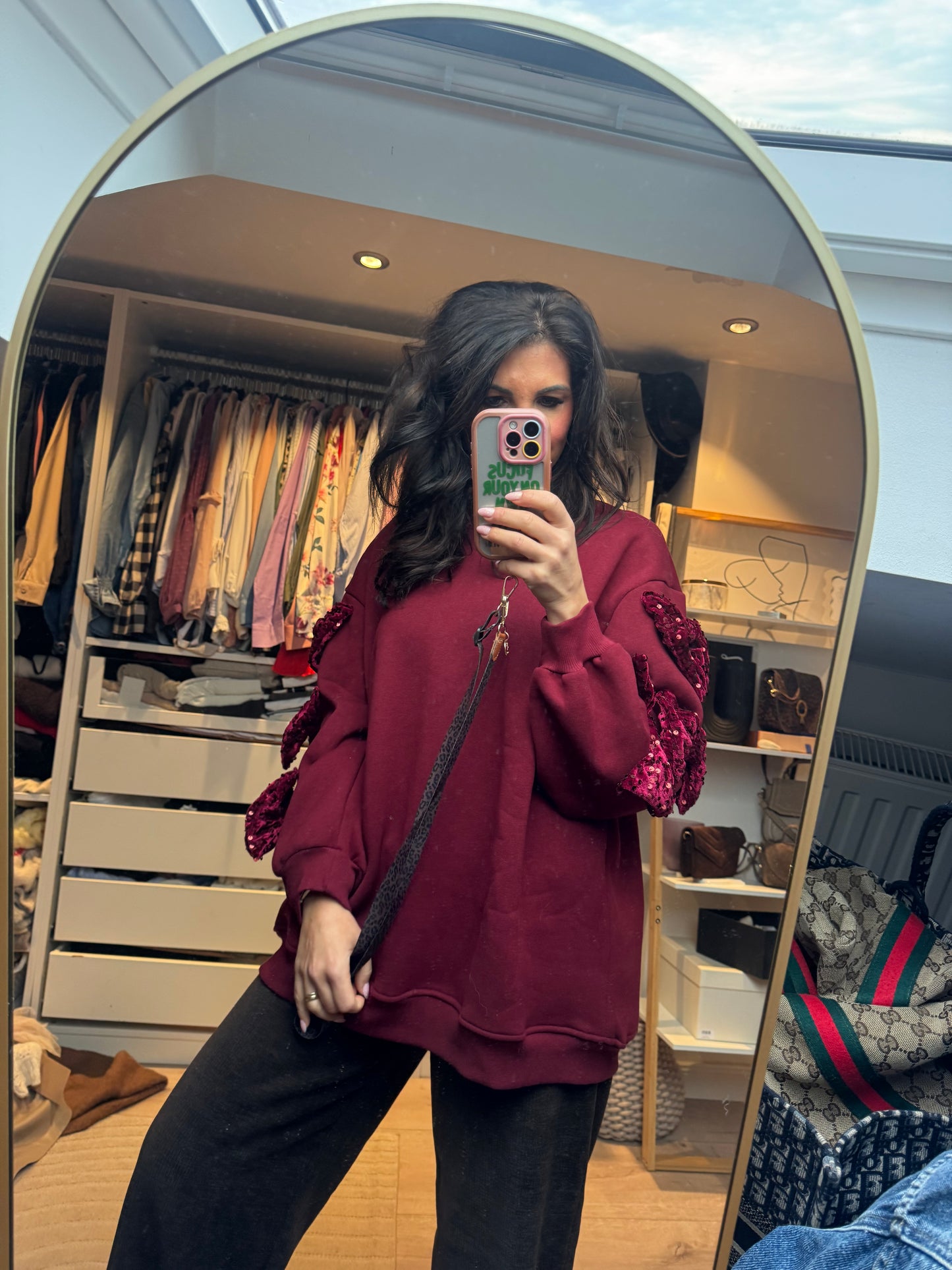 Pullover "Amore Bow Pullover"