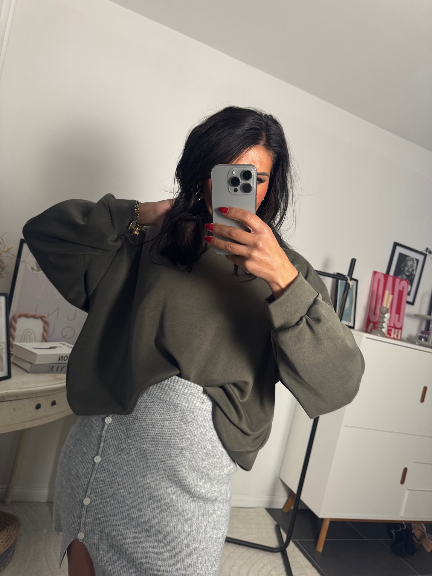 Pullover "Cozy Khaki Sweater"