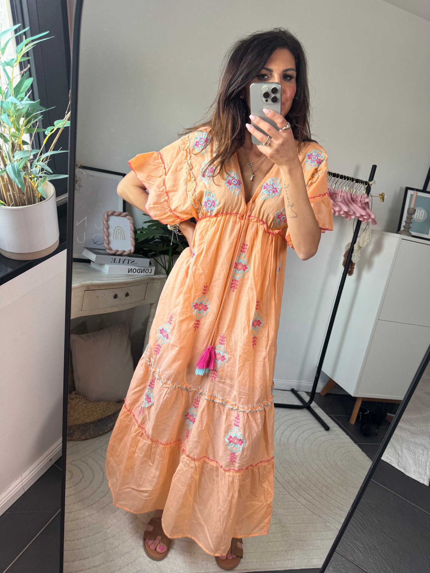 Kleid lang "FORMENTERA"