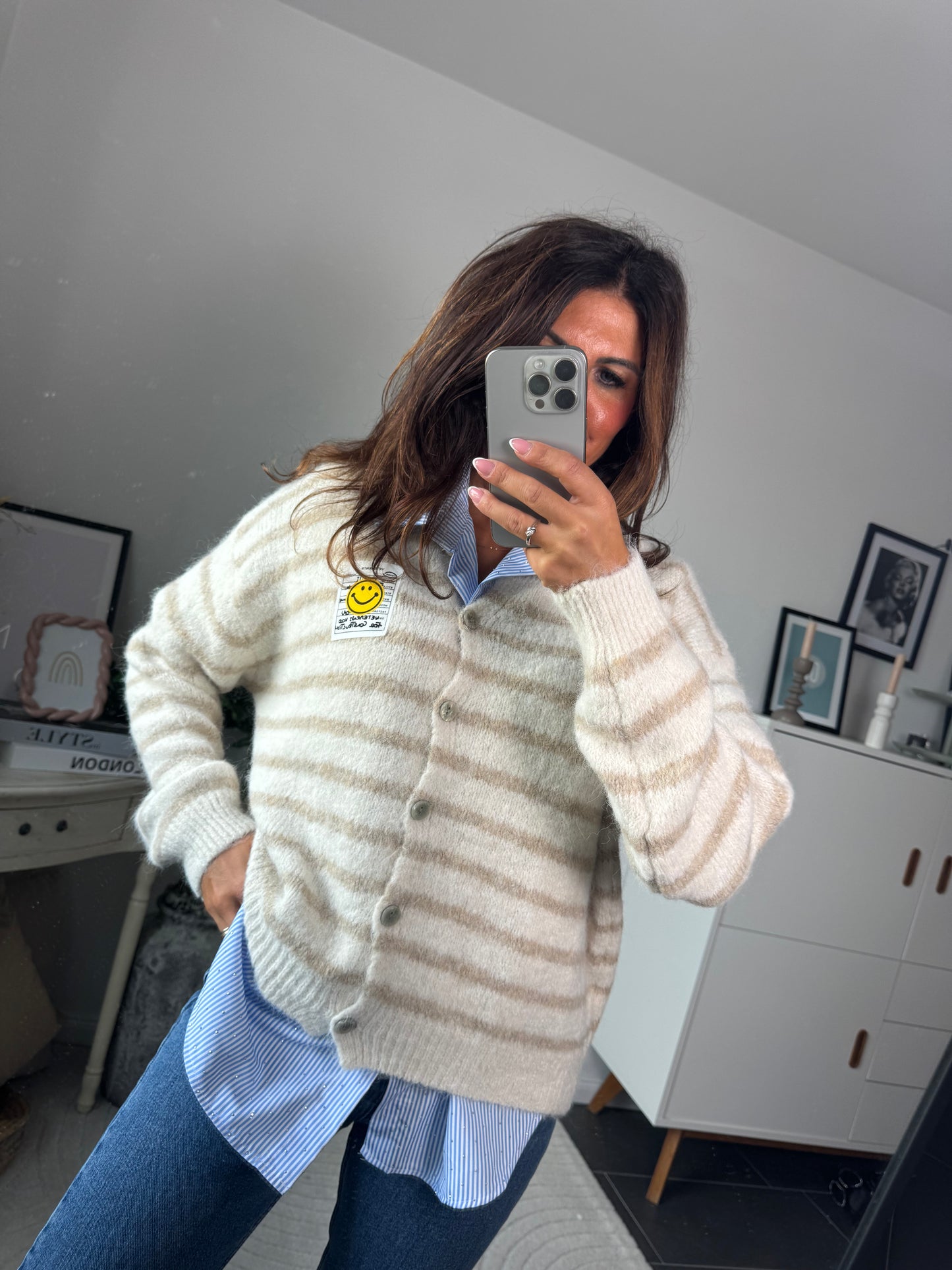 Cardigan beige  "Venezia"