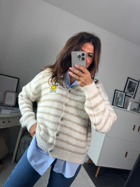 Cardigan beige  "Venezia"
