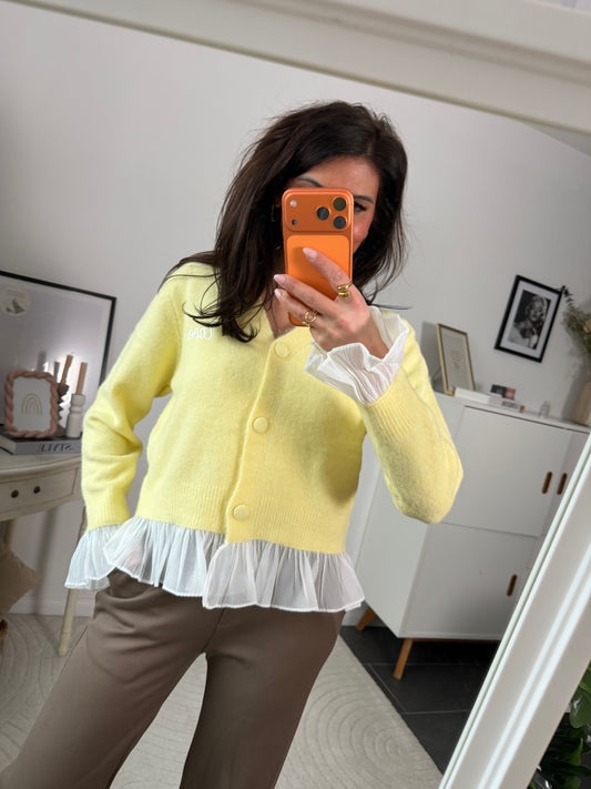 Cardigan "Sole di Milano"