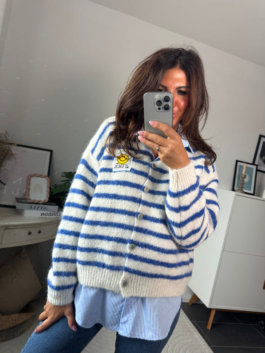 Cardigan blau "Venezia"
