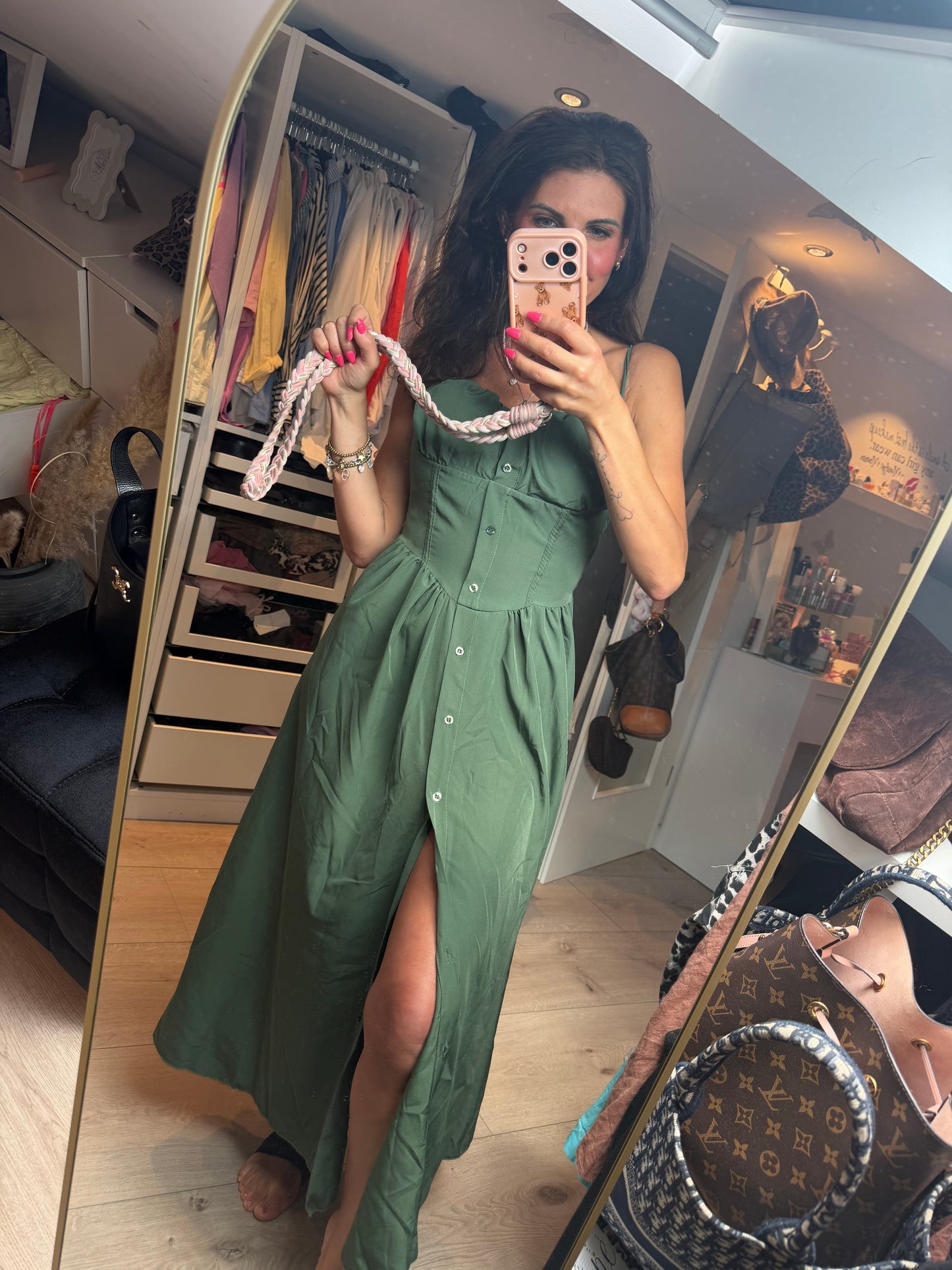 Kleid "Amalfi Verde"