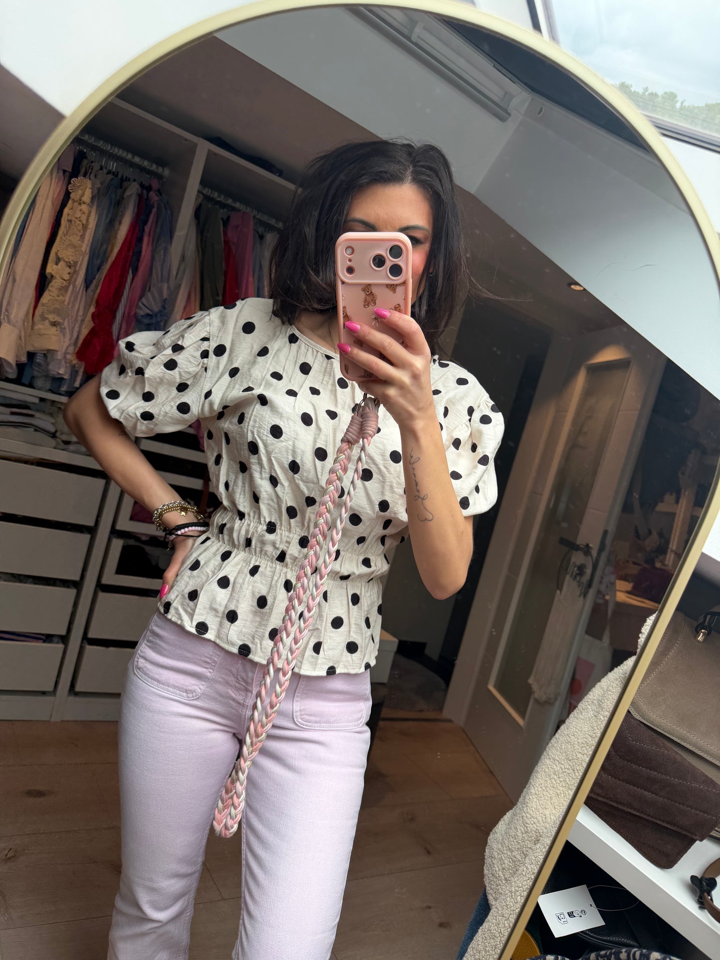 Bluse "Dolce Pois"