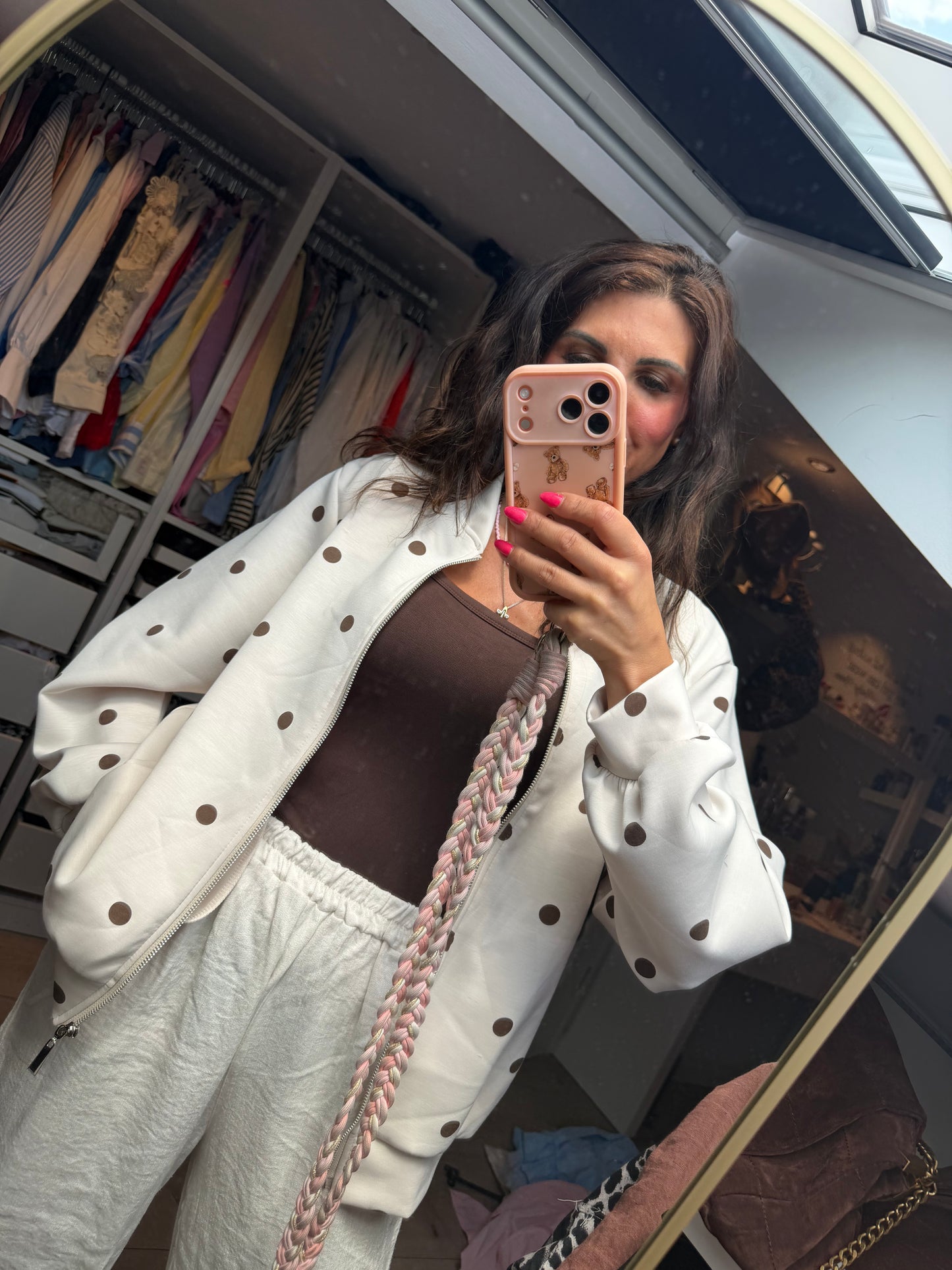 Cardigan "Milano Pois"