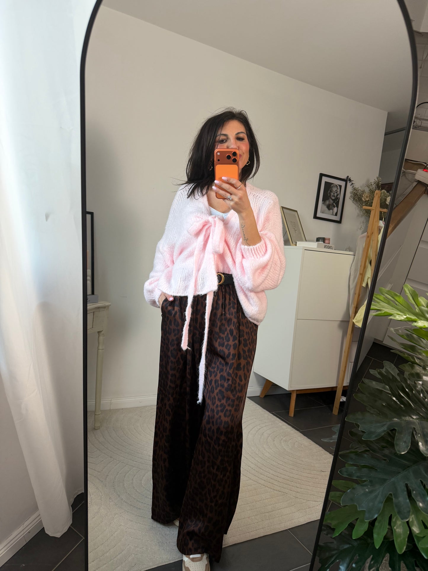 Cardigan "Rosa Fiocco"