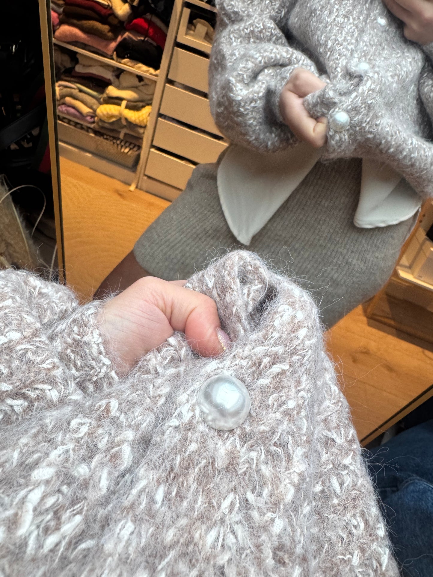 Cardigan "Dolce Perla"