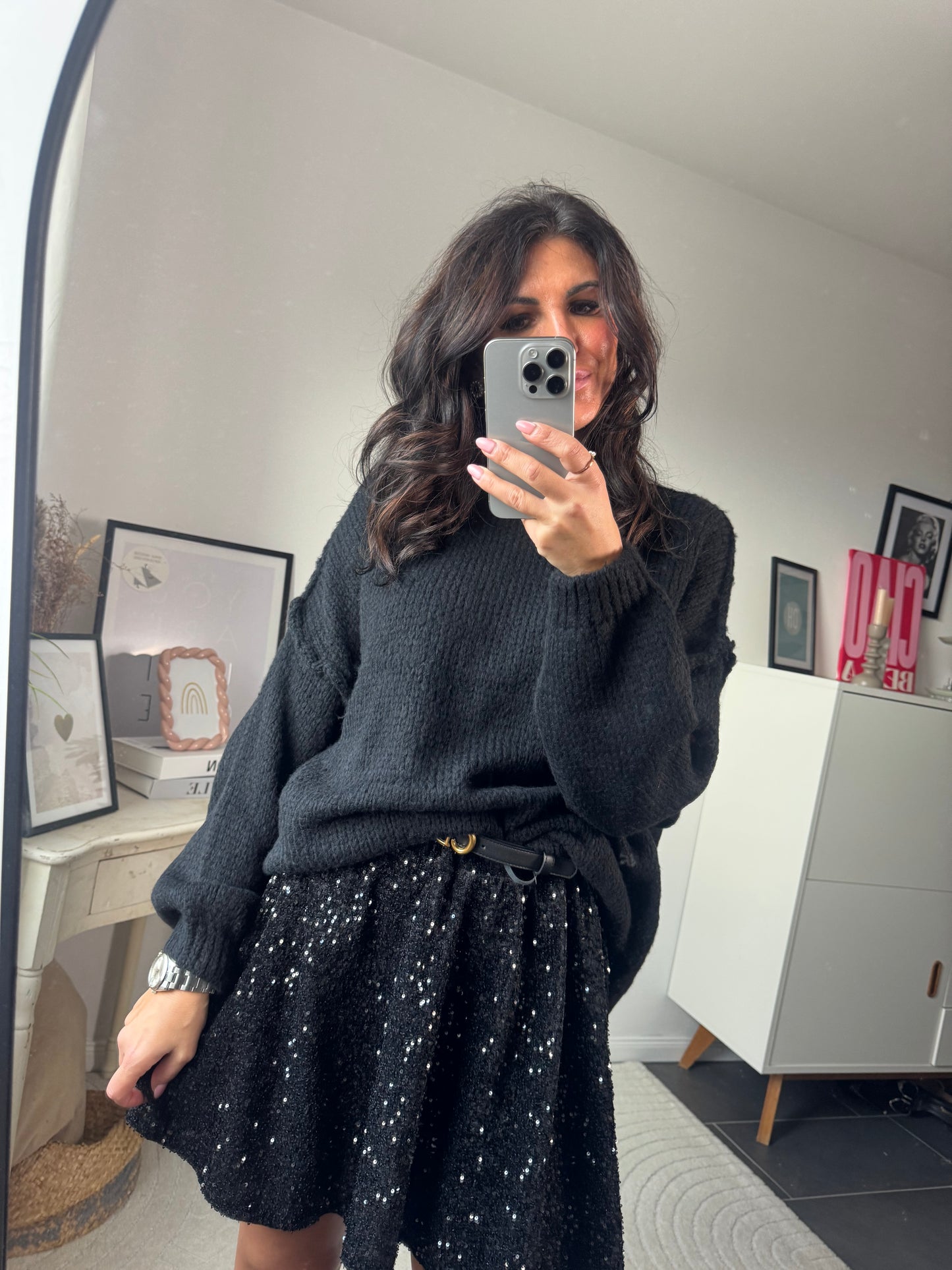 Pullover "Nero Cozy"