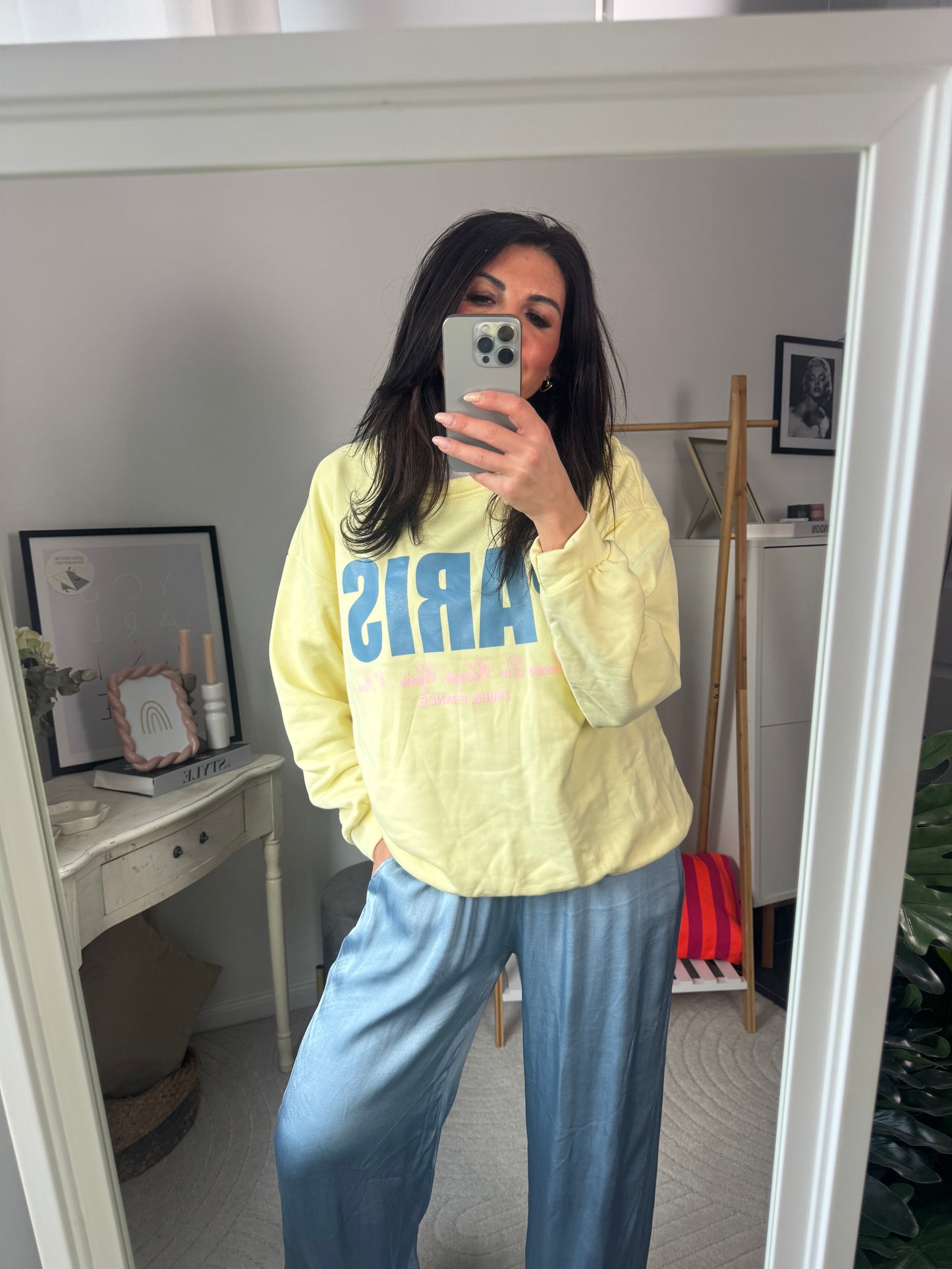 Pullover gelb  "Paris"