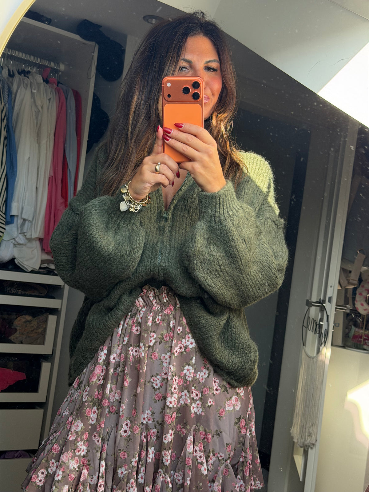 Cardigan "Dolce Verde"
