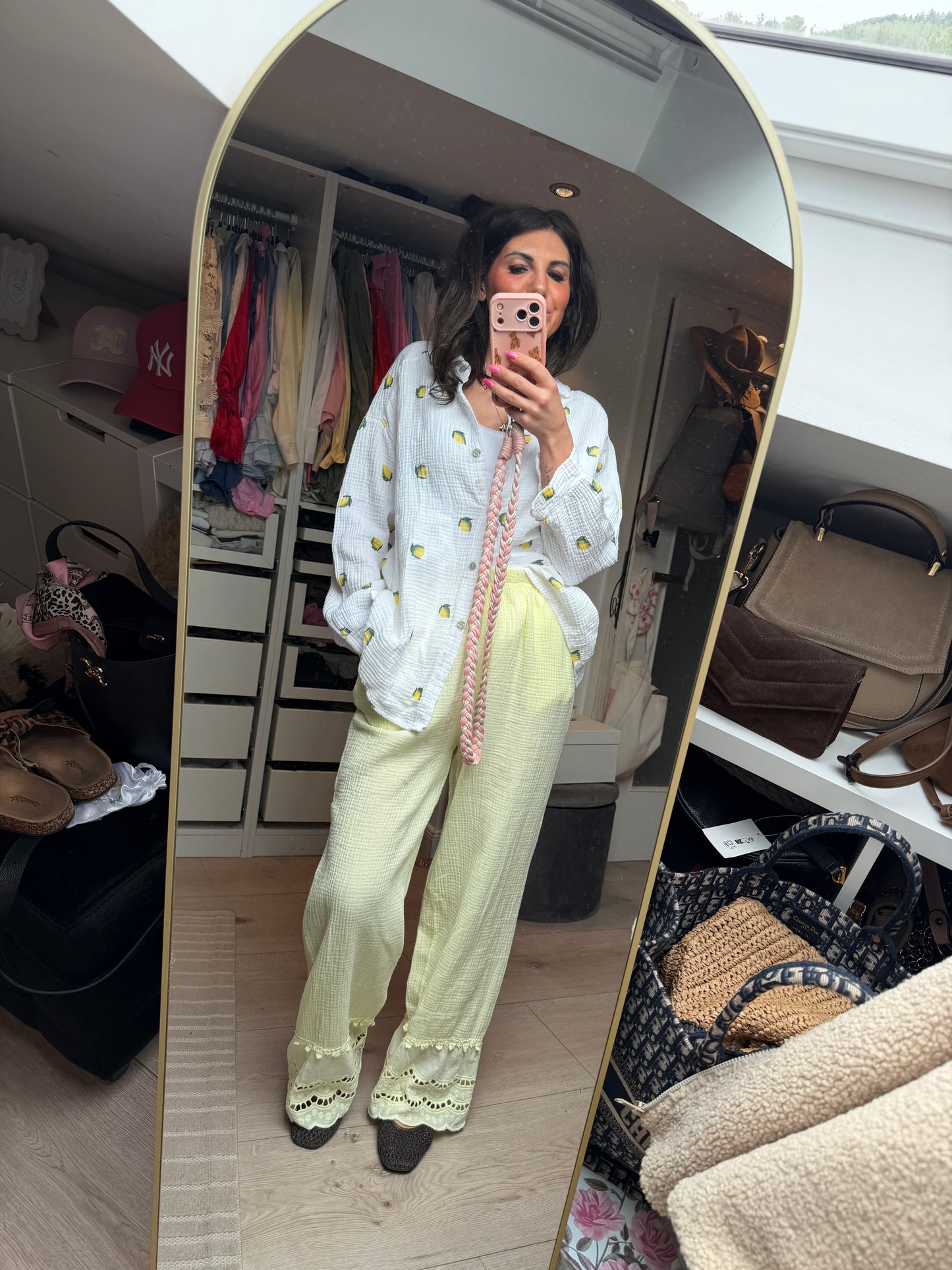 Musselinhose "Amalfi Giallo"