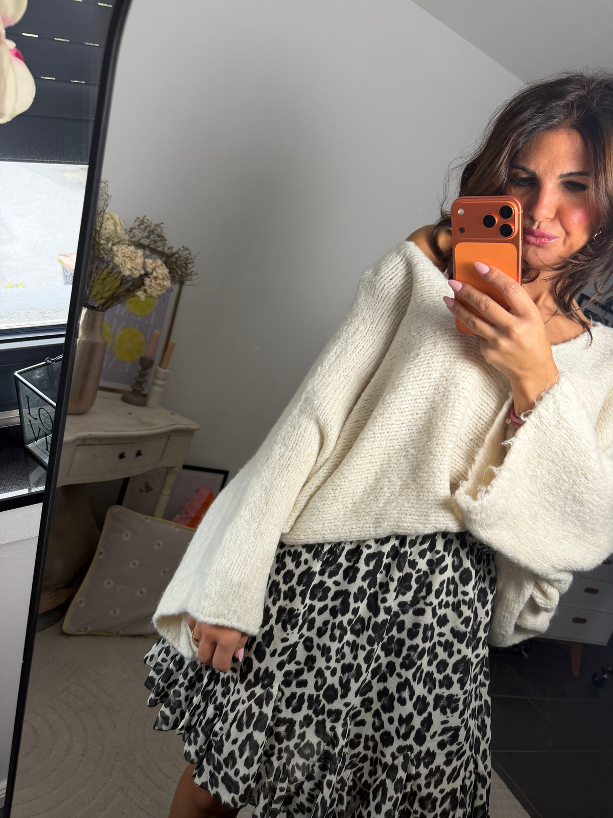 Pullover Creme  "Serena"