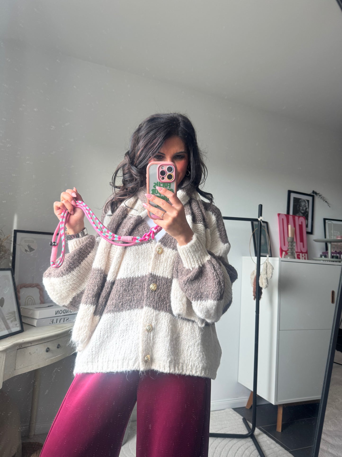 Cardigan "Latte e Biscotto"