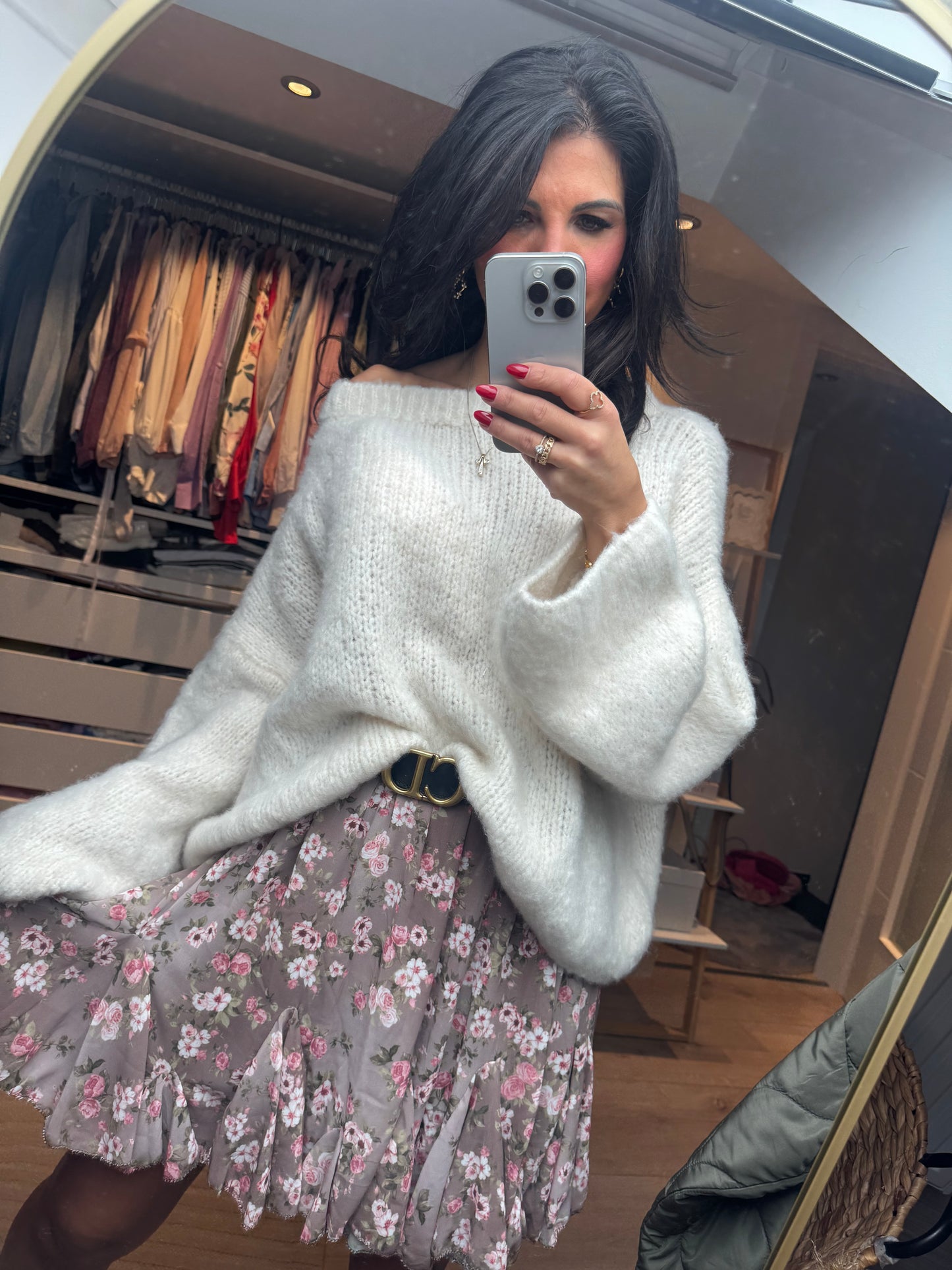 Pullover "Sogno Crema "