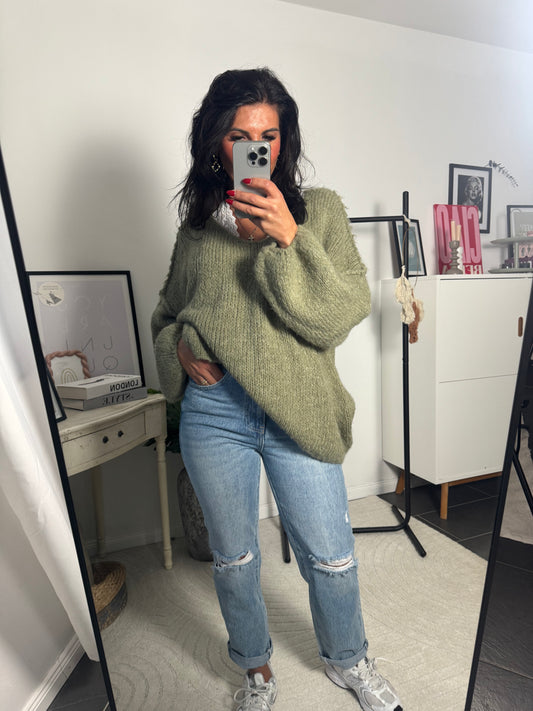 Pullover Khaki "Luna"