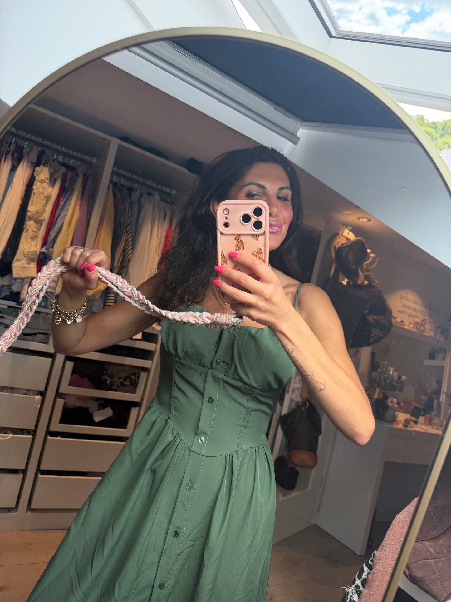 Kleid "Amalfi Verde"