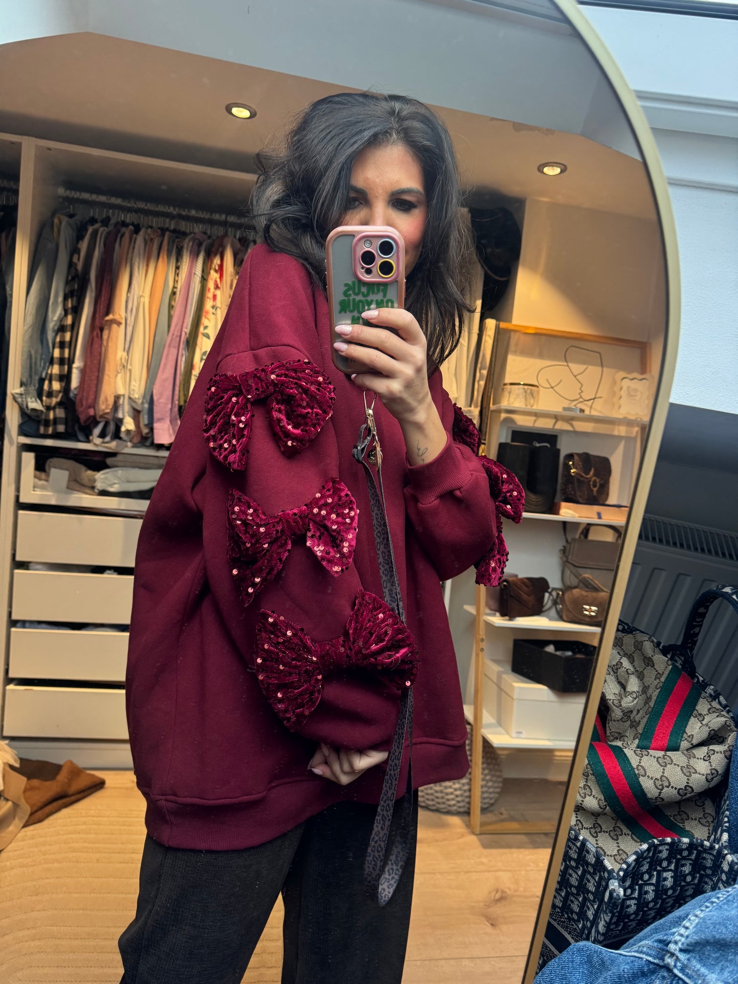 Pullover "Amore Bow Pullover"