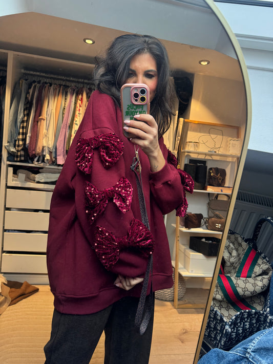 Pullover "Amore Bow Pullover"