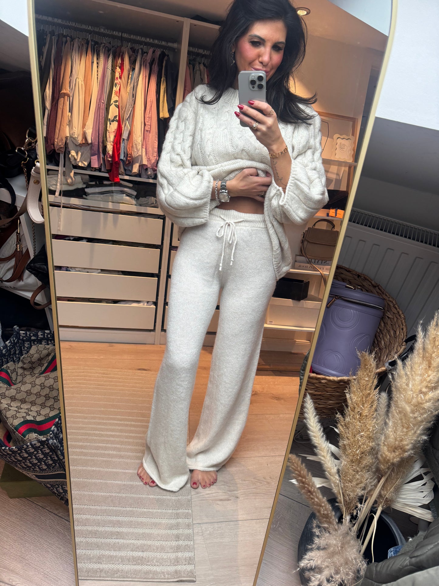 Hose Creme "Donatella"