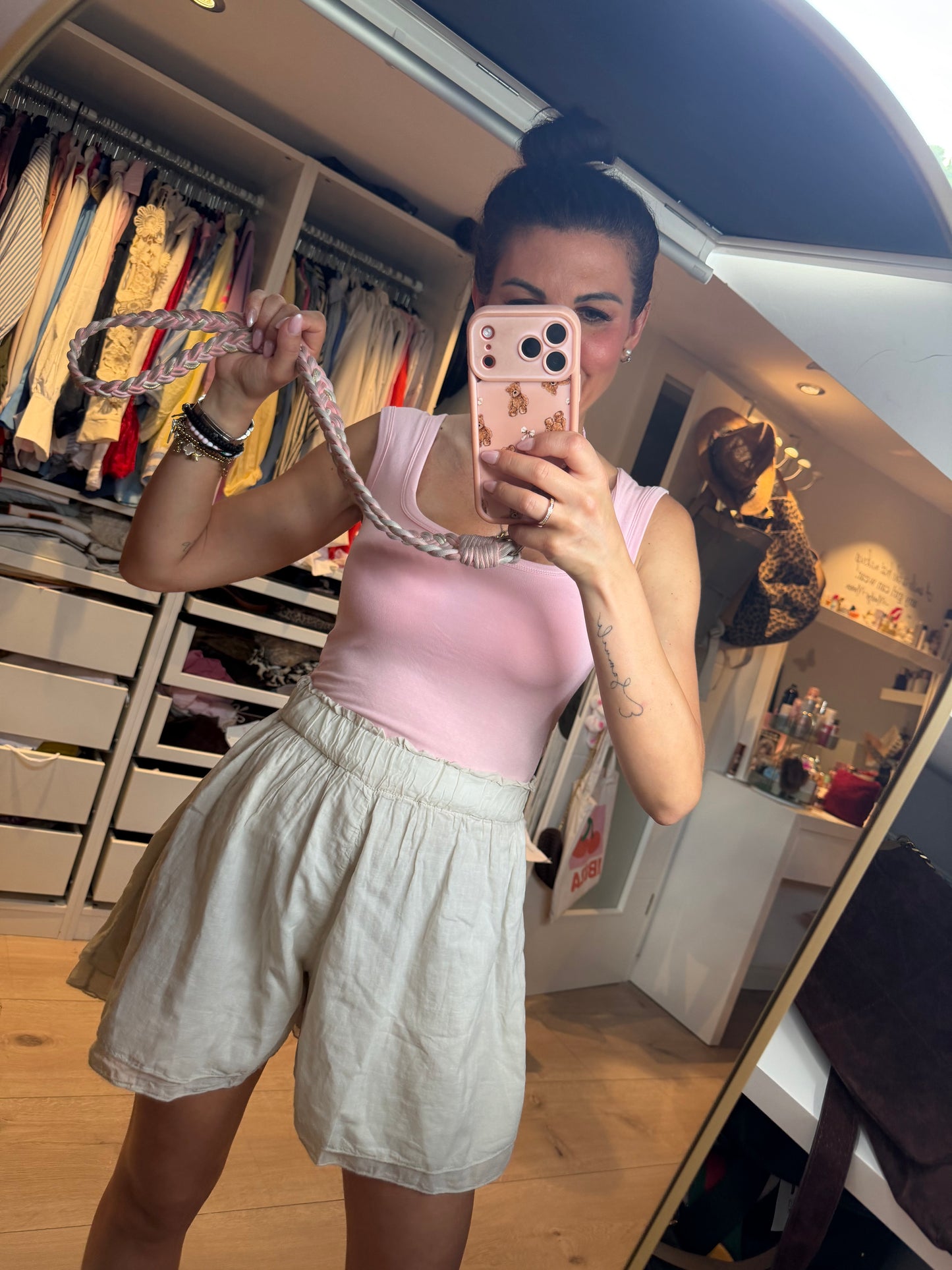 Top rosa "Amore mio"