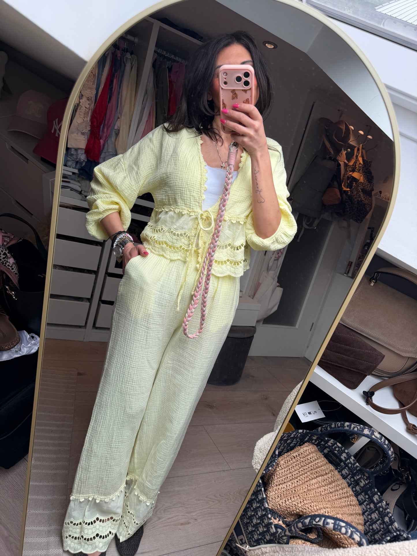 Musselinhose "Amalfi Giallo"