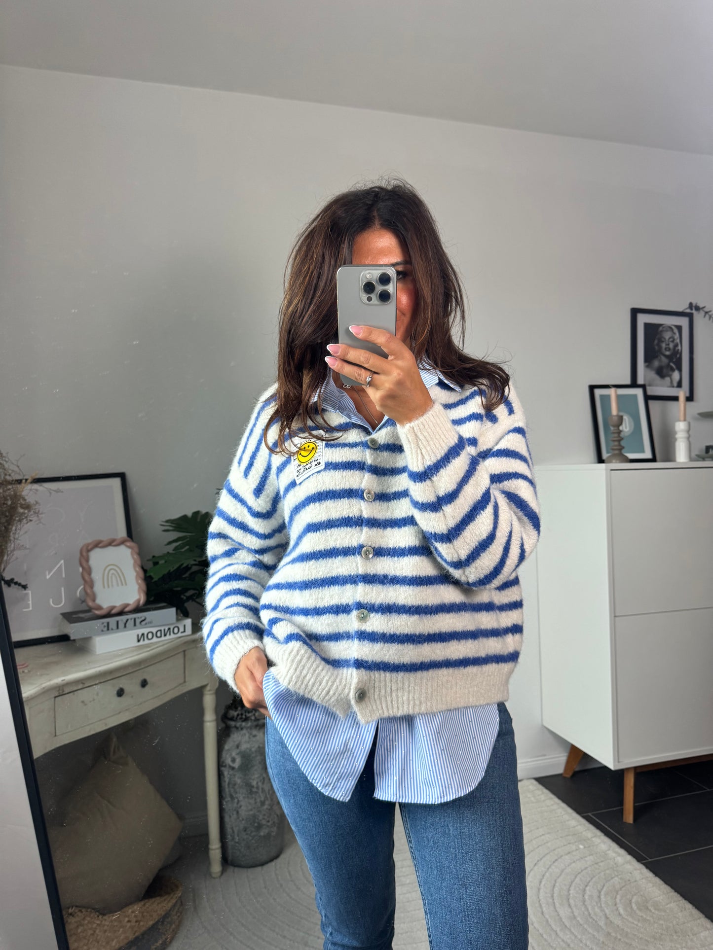 Cardigan blau "Venezia"