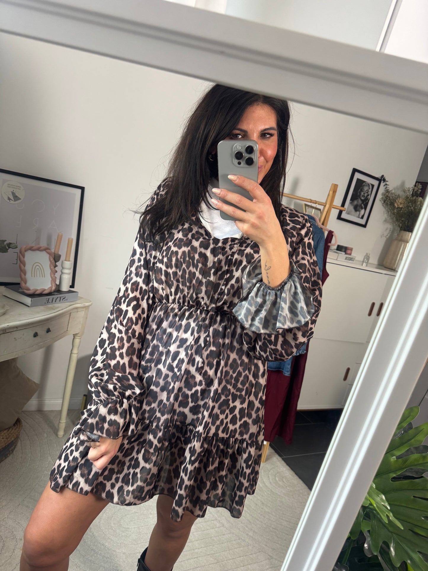 Kleid “Leopardato"