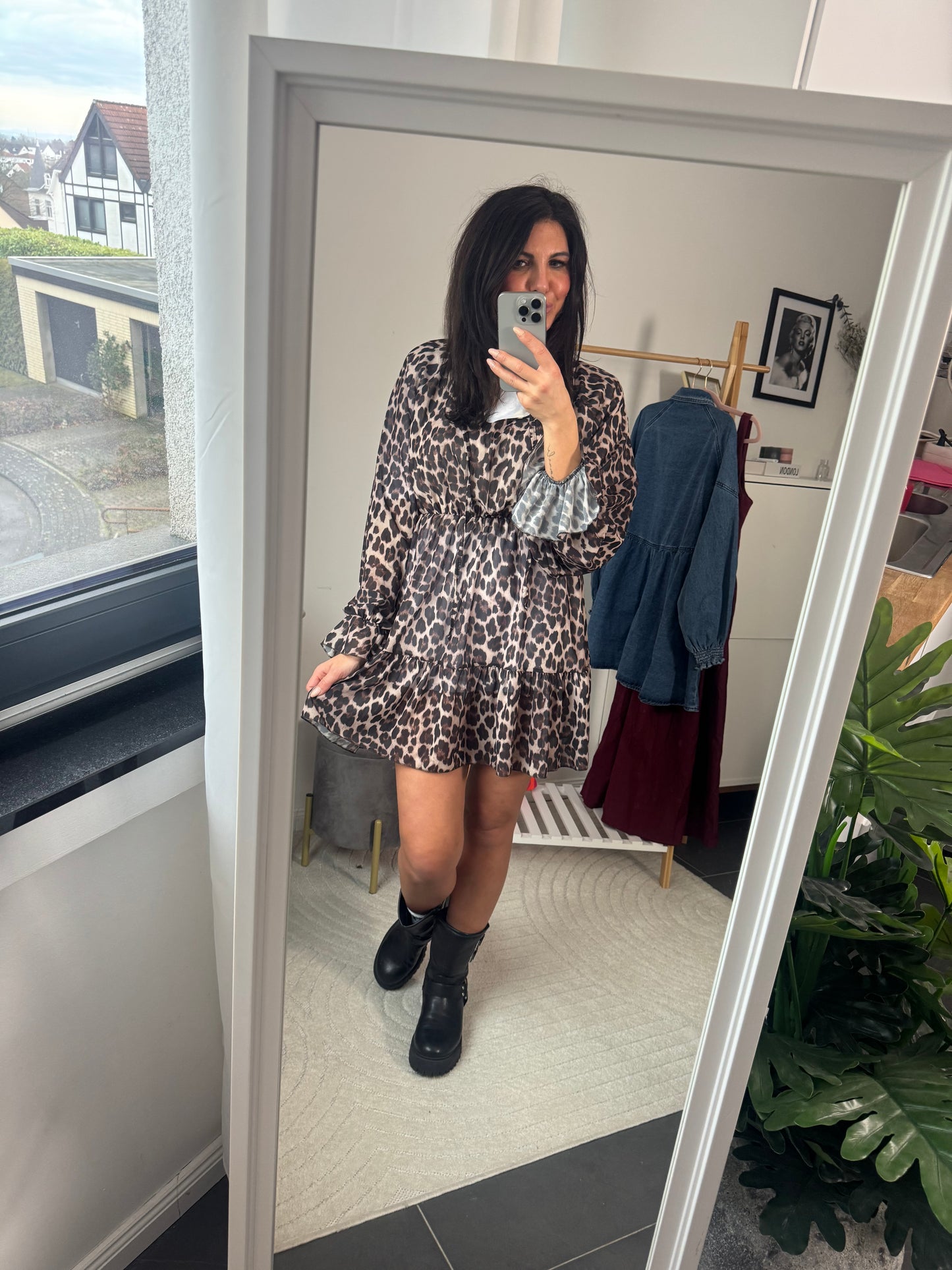 Kleid “Leopardato"