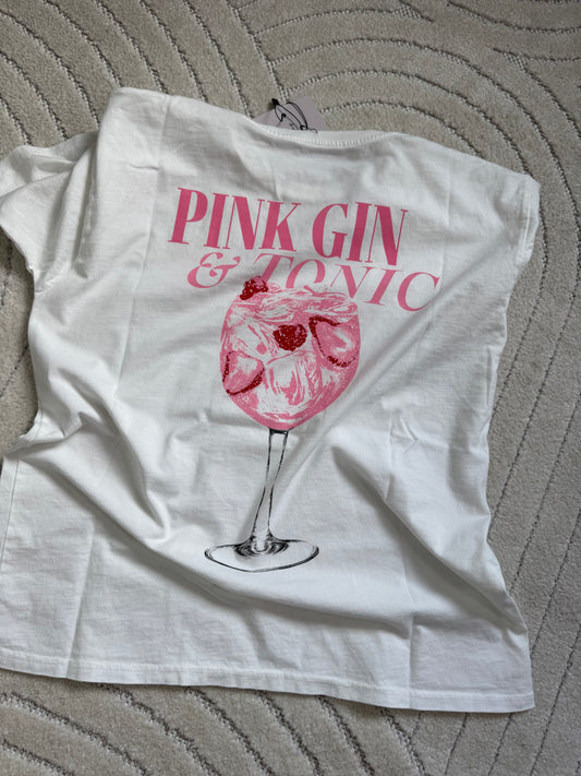 T-Shirt "Pink Gin Vibes"