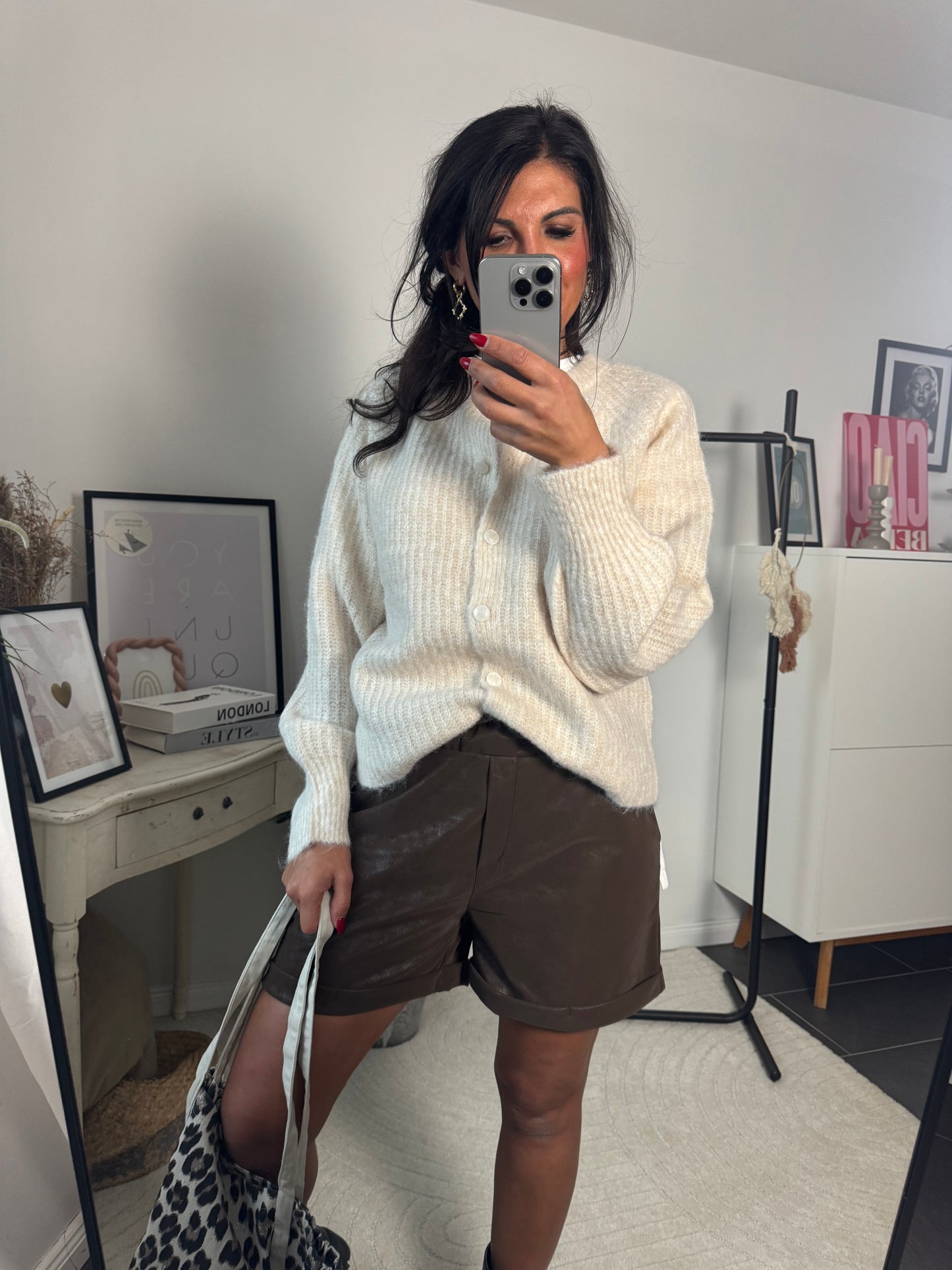 Shorts braun "Cortina"