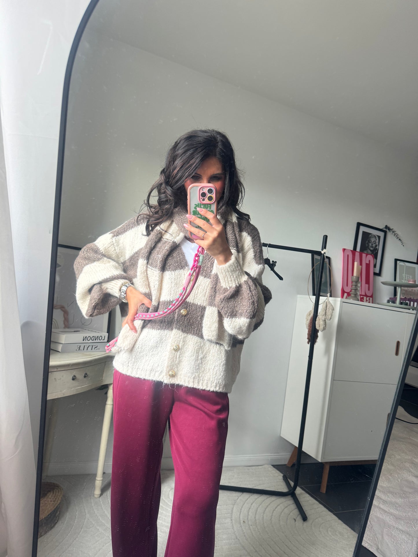 Cardigan "Latte e Biscotto"