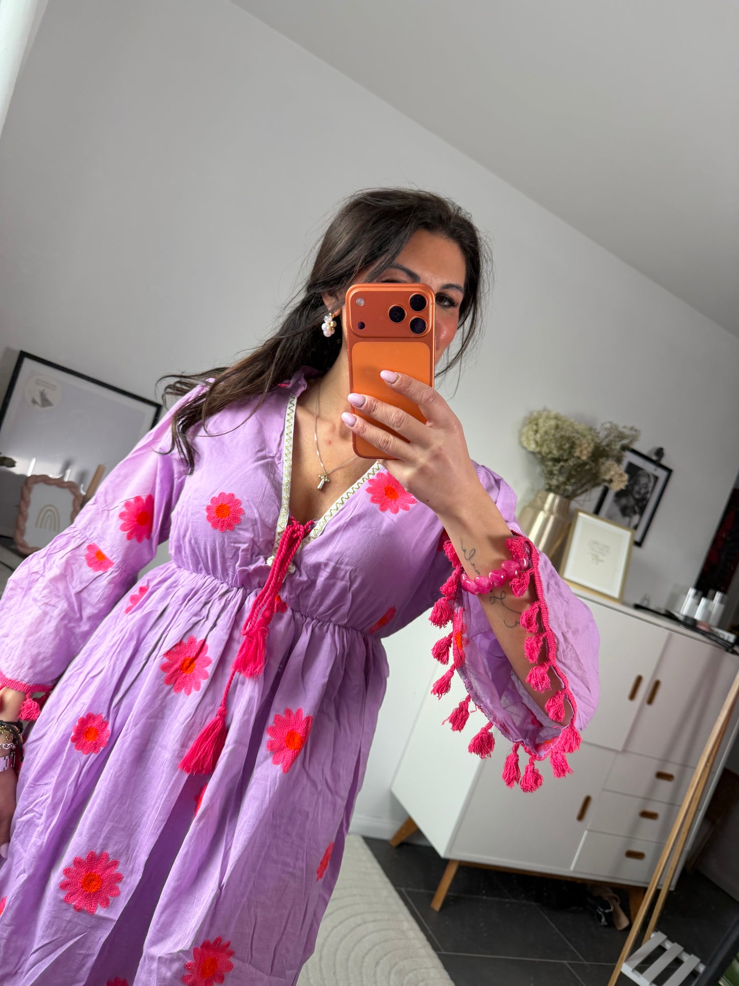 Kleid "Lila Bohemia"
