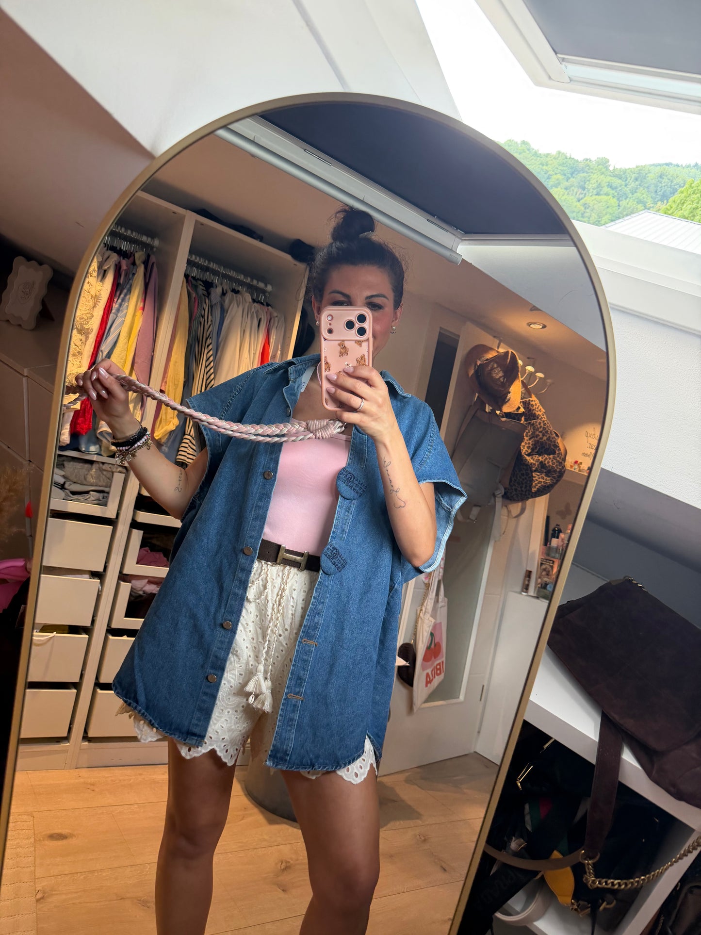 Weste Blau "Denim Breeze"