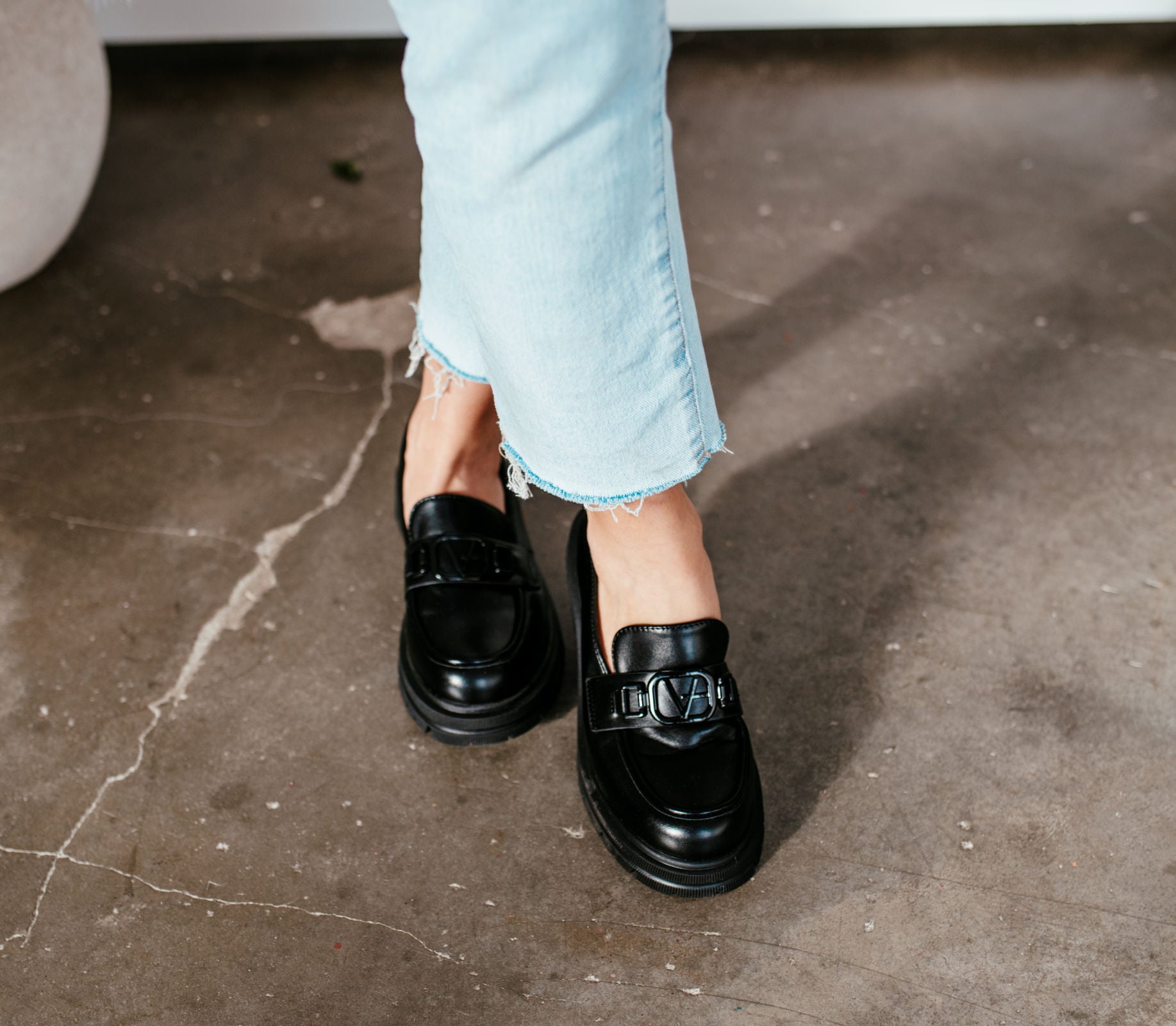 Platform Loafer "CLARA"