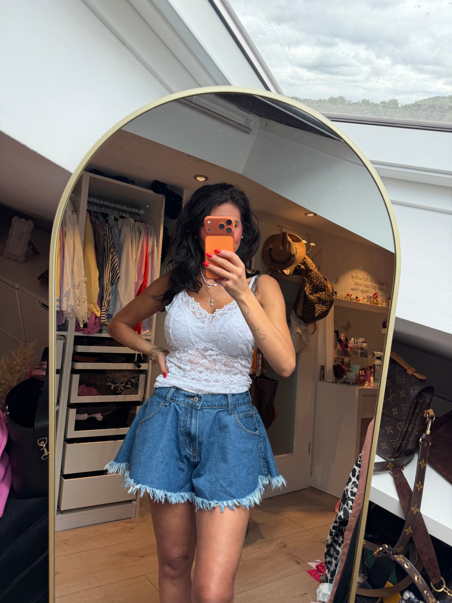 Top "Lace Comfort weiß"