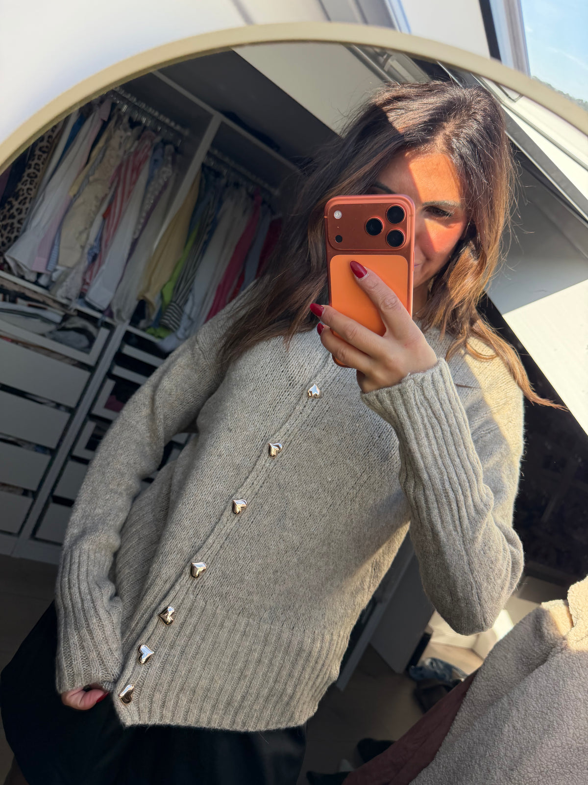 Cardigan "Cuore d‘Oro"