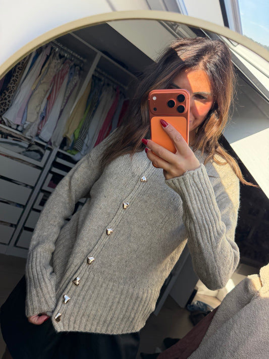 Cardigan "Cuore d‘Oro"
