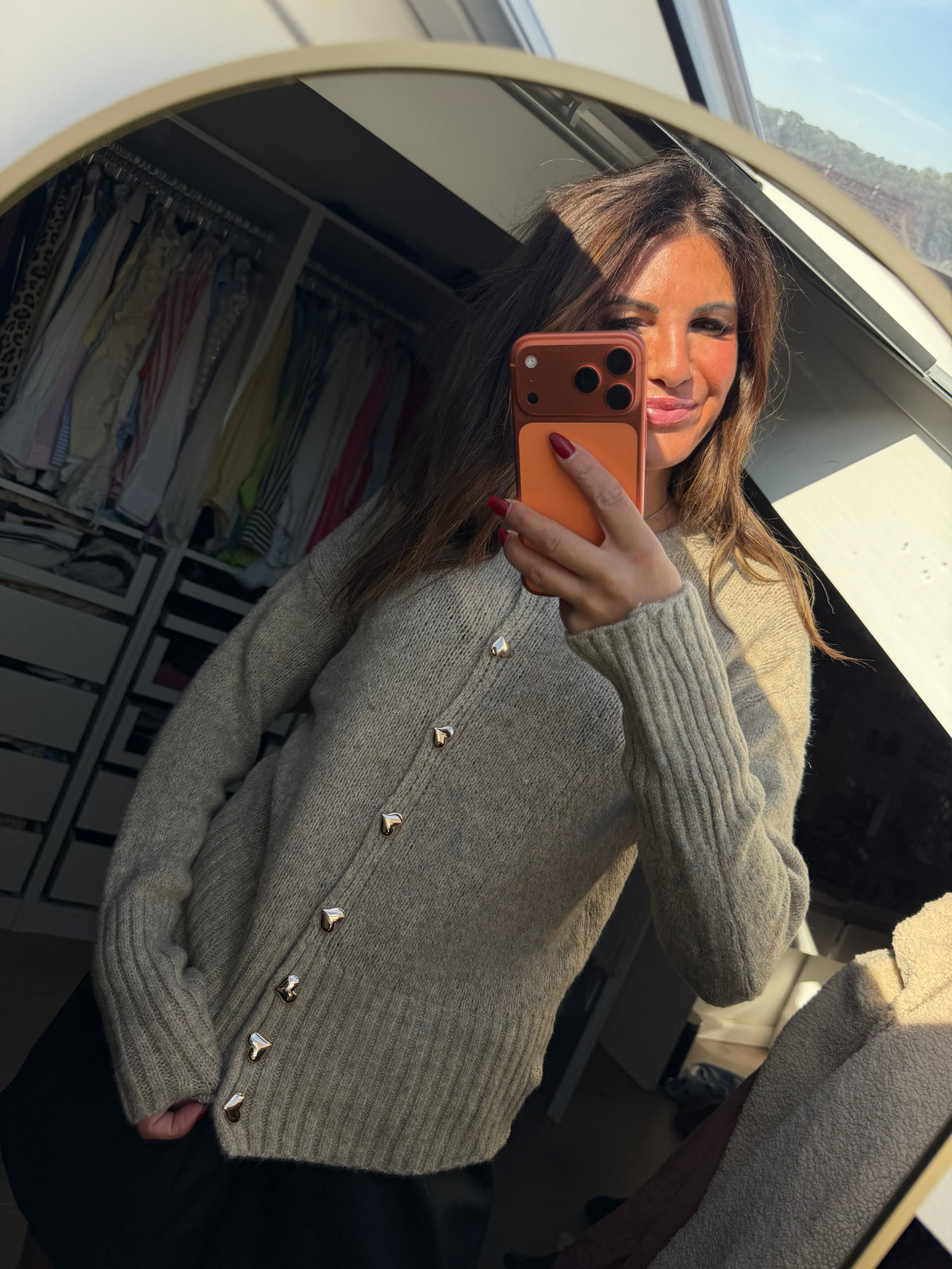 Cardigan "Cuore d‘Oro"