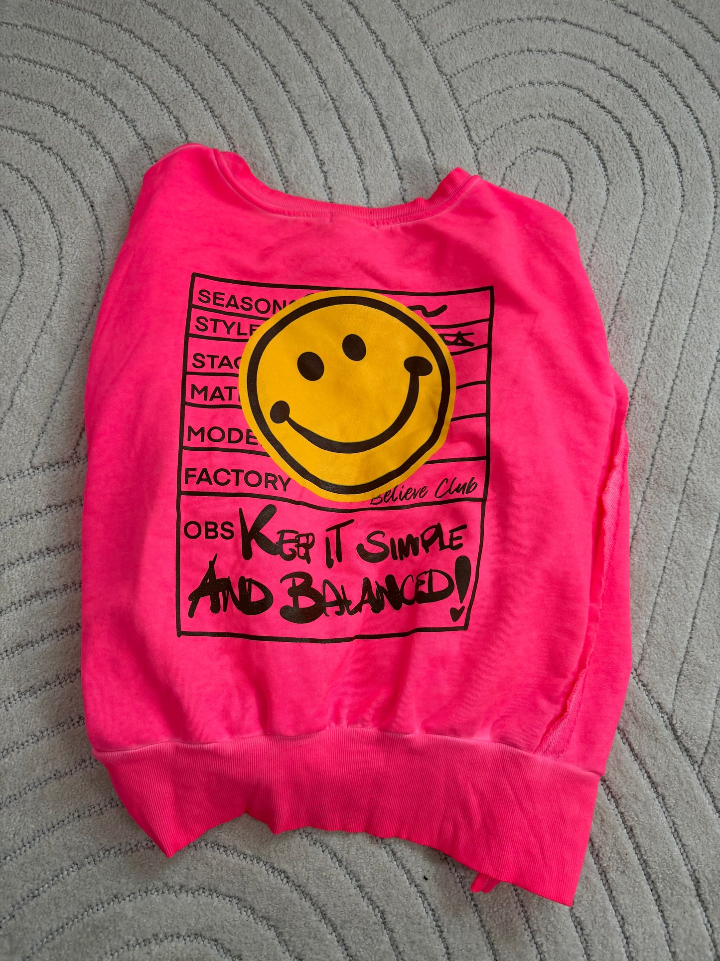 Pullover "Smiley Balance"