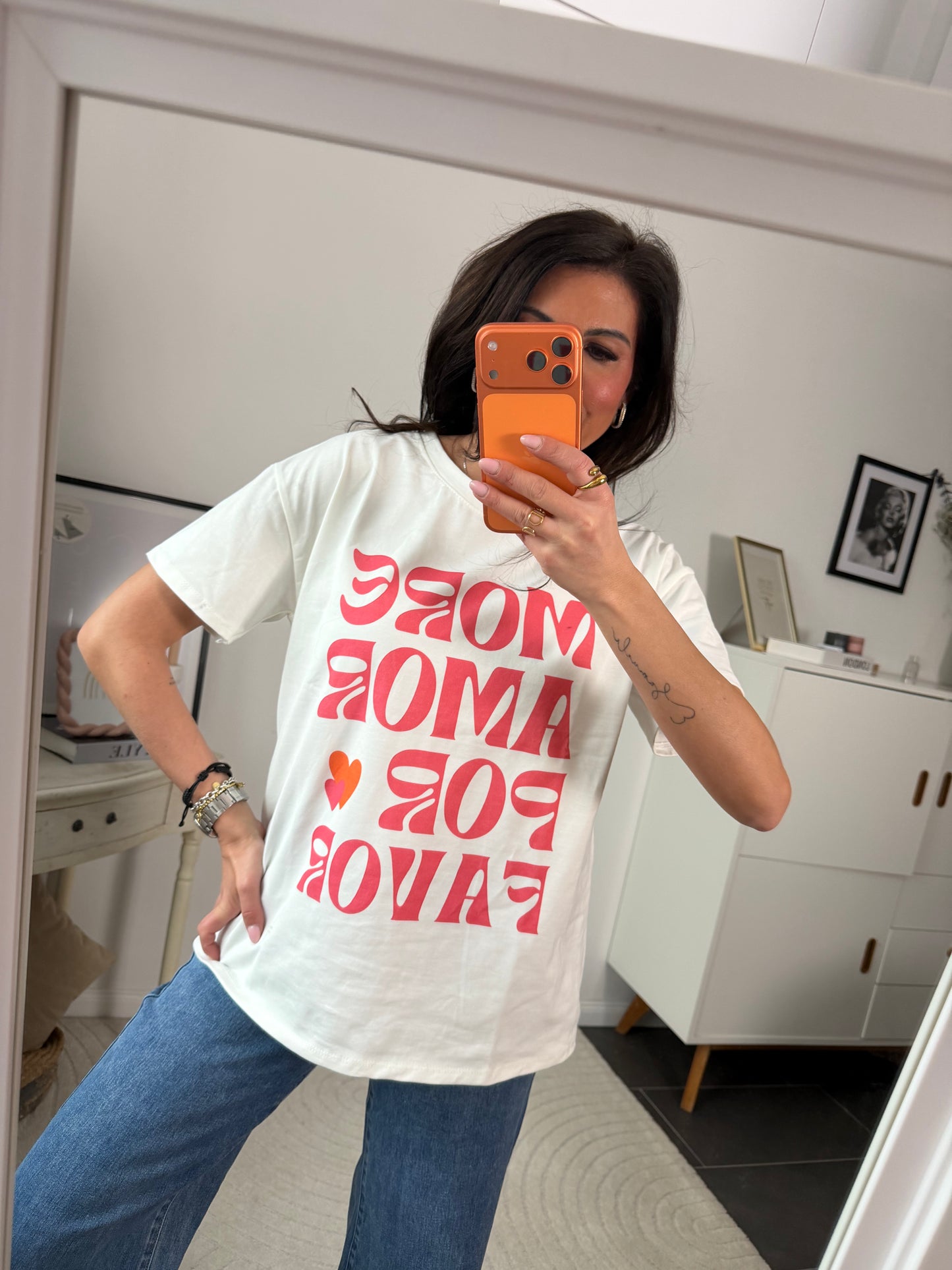 T-Shirt "More Amore por Favor"