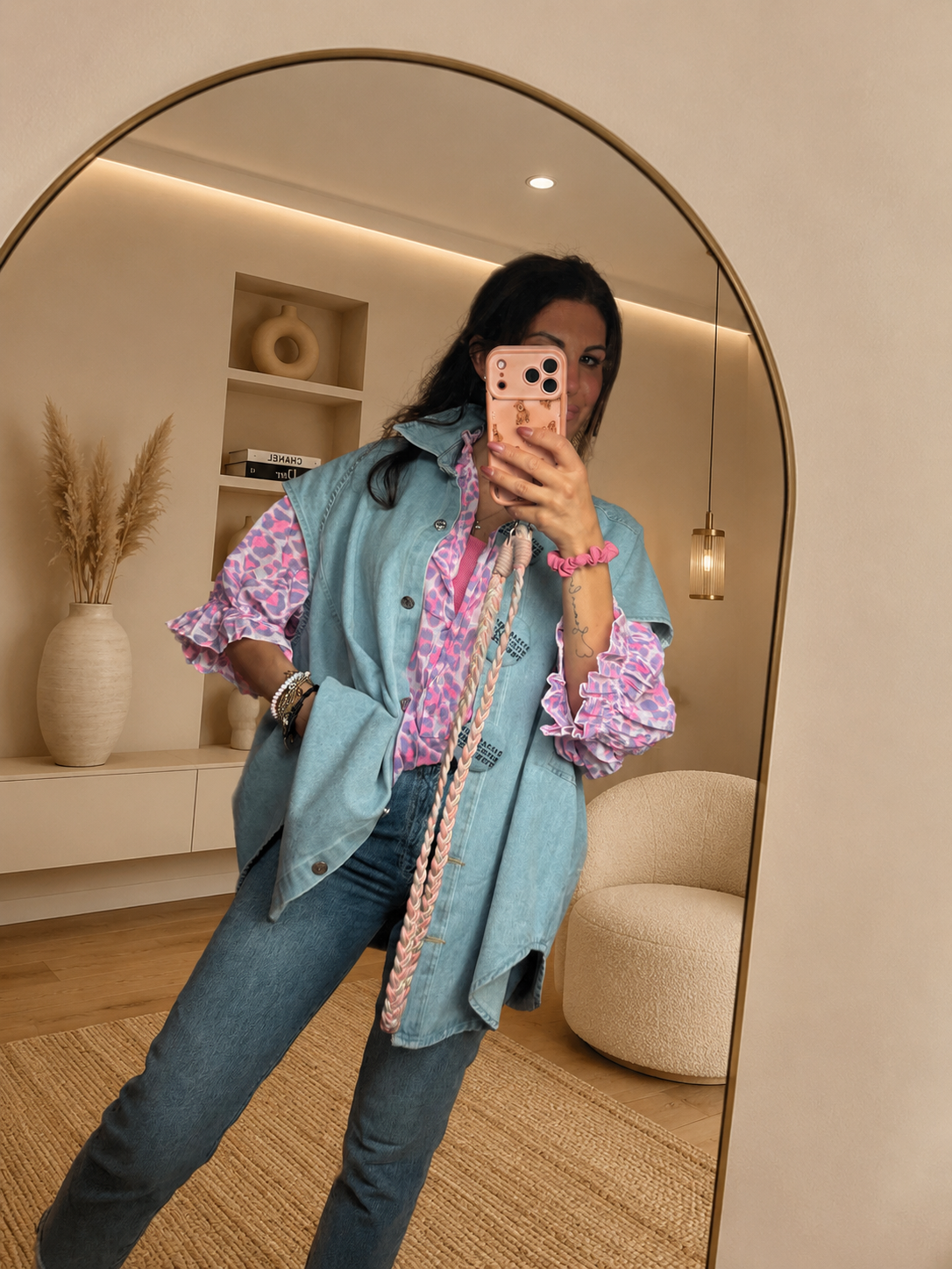 Weste "Denim Breeze"